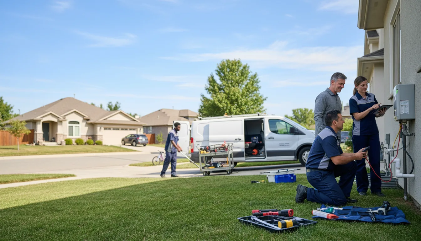 Tankless water heater service in Vandergrift, PA